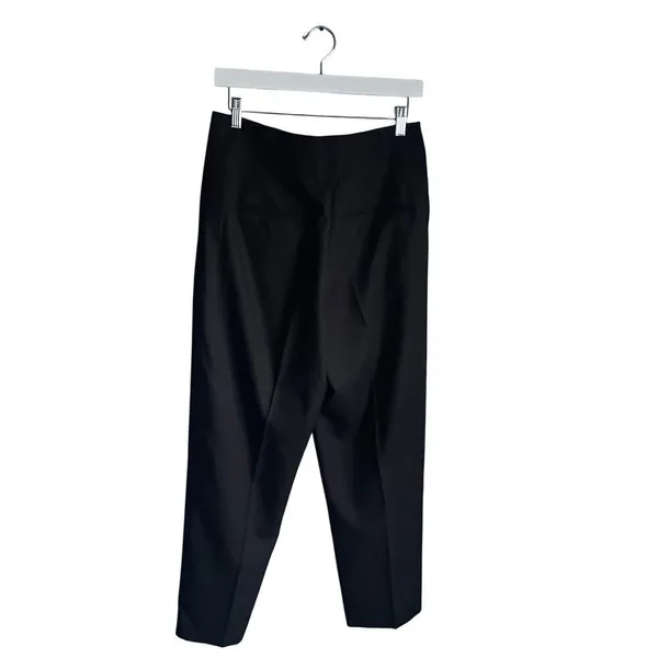 Club Monaco Black Trousers Pants Minimalist‎ Neutral Work Office size 8 - Image 2