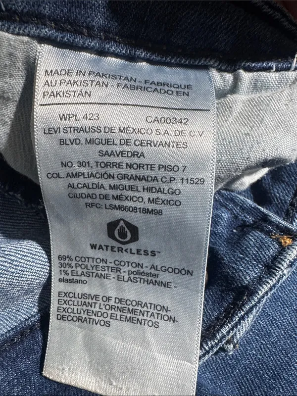 Levi's Signature by Levi Strauss Mid Rise Bootcut Jeans 14L Long Tall - Image 5