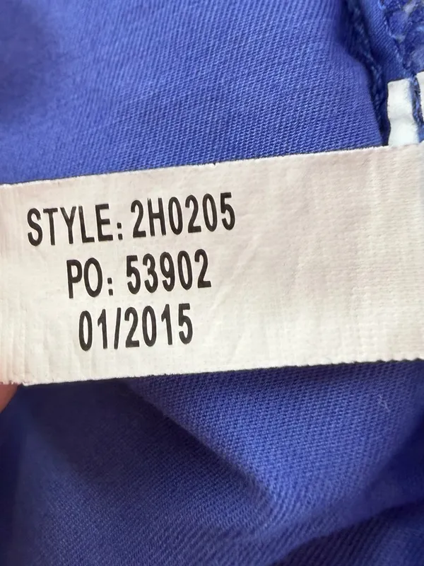Vineyard Vines‎ Woman's Cotton Stretch Royal Blue Bermuda Shorts Size 6 - Image 6