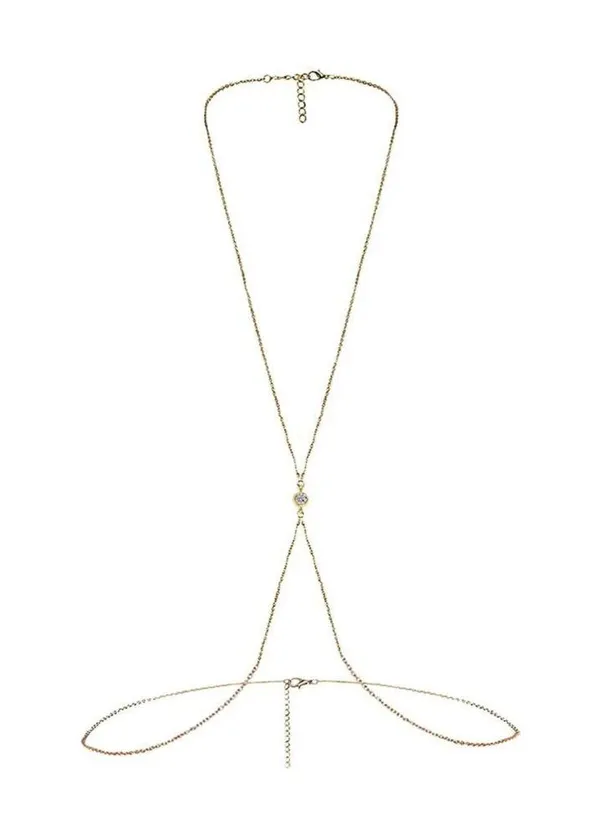 petit moments Caroline Body Chain in Gold New Womens - Image 6