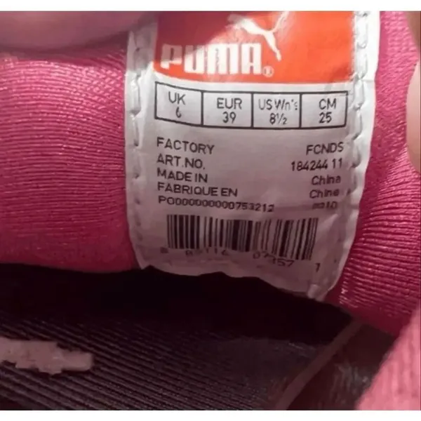 PUMA VOLTAIC EVO Women Athletic Sneaker Size 8.5 White Pink Running Trainers - Image 9