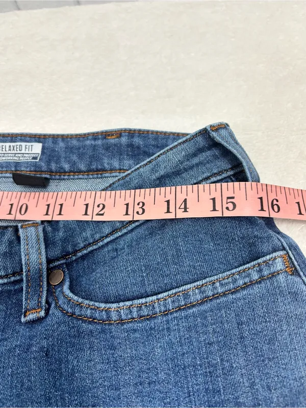 Carhartt Relax Fit Women's Blue Straight-Leg Jeans Size 6 - Image 4
