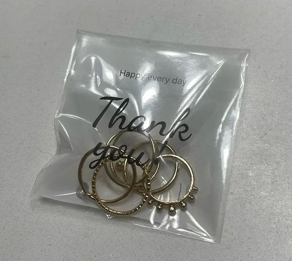 Bohemian Gold Ring Set 💛 Lot 16 - Image 4