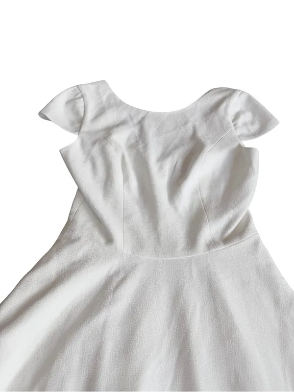 Dress The Population White A-Line Dress Party Special Occasion Size Small Womens - Image 4