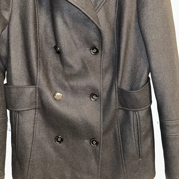 Victoria's Secret Express Wool Blend Double Peacoat(Size 14) - Image 6