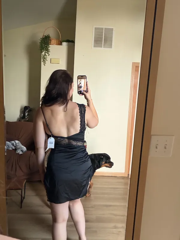 Outcast Clothing Mini Dress Black - Image 3