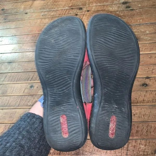 Rieker arch support ortho 38 comfortable daisy Mary Jane shoes - Image 3