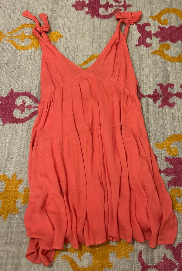 BaeVely Sundress Orange Size M - Image 2