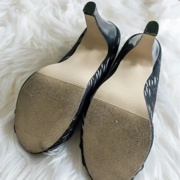Madden‎ Girl Black Ppep Toe Heels - Image 5