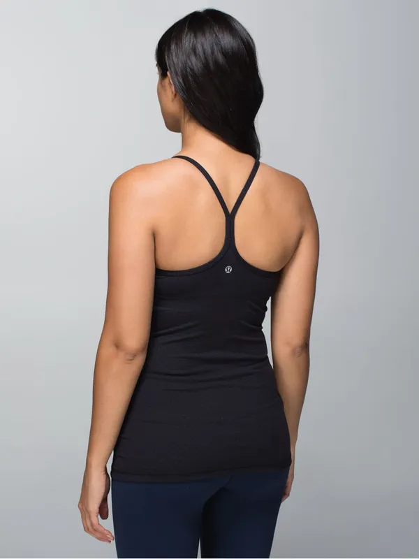 Lululemon Power Y Tank *Luon Shine Dot Black size 6! - Image 2