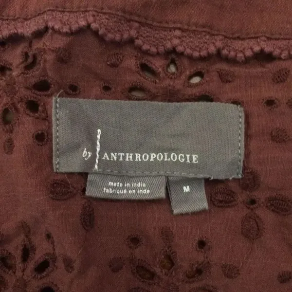 Anthropologie eyelit blouse medium - Image 6