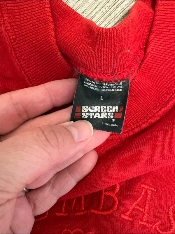 Vintage Screen Stars US Embassy London England Crewneck - Image 3