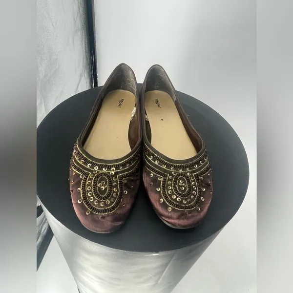 Mossino‎ brown flats size 9 - Image 2