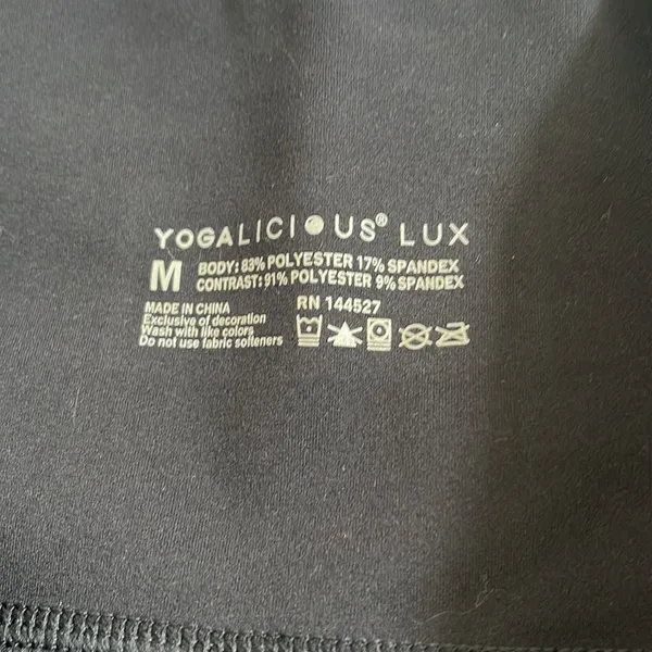 Yogalicious Lux Bike Shorts Size XS‎ - Image 2