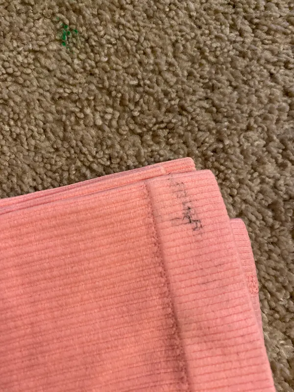 Bo+Tee Peach/Light Pink leggings - Image 5