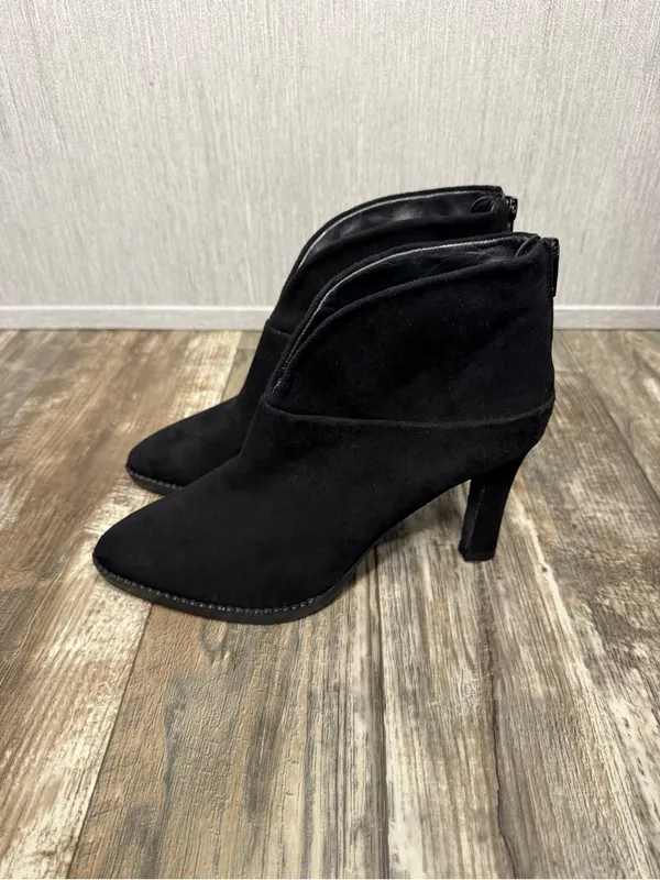 Black High Heel Ankle Bootie Size 9 - Image 5