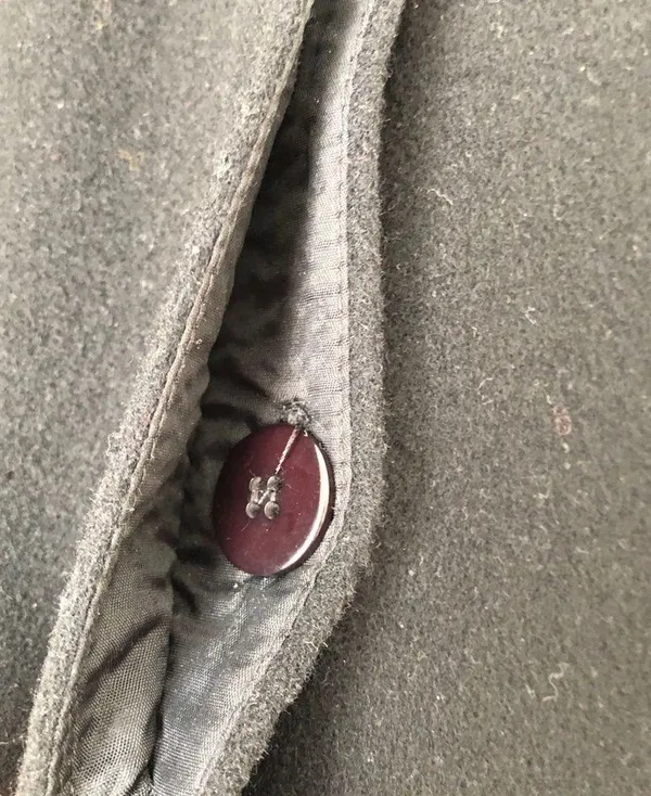 Vintage Louben Cashmere/Wool Black Jacket Petite M - Image 4