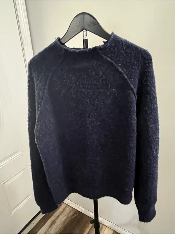 wild fable Navy Cozy Fuzzy Sweater - Image 4
