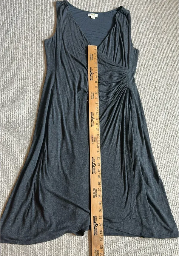 Maeve Anthropologie Dress Gray XL - Image 6