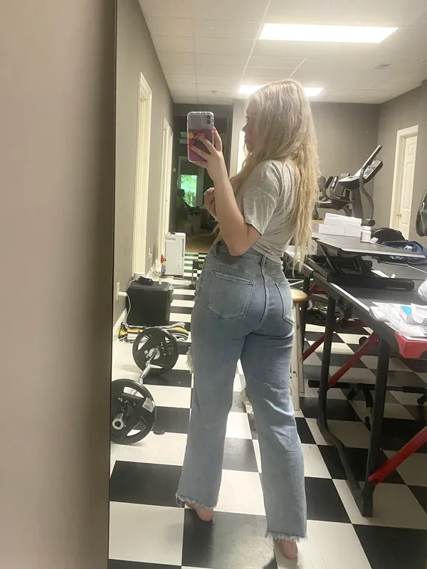 Risen Straight Leg Jeans - Image 2