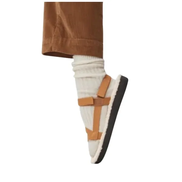 Everlane ReNew Teddy Sport‎ Faux Sherpa Sandals 8 Outdoor Gorpcore Yuppie NIB - Image 4