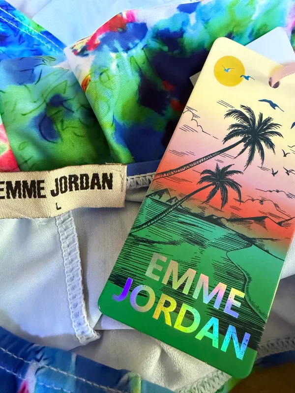 Emme Jordan Womens 'Always Awesome' One-Piece Swimsuit Colorful - Image 7