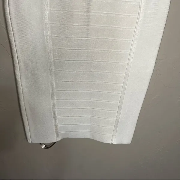 NWT House of CB Bandage Sorcha White‎ Pencil Skirt - Image 6