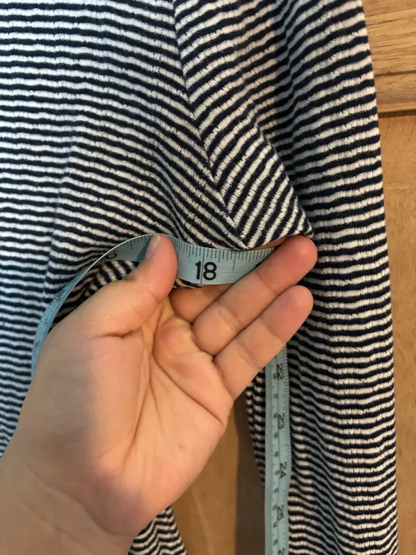 Lucky brand women Striped Long Sleeve Top size s - Image 2