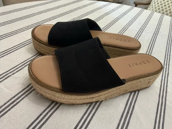 Wedges Black Size 9.5 - Image 2