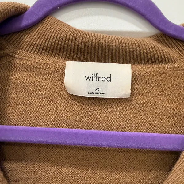 Aritzia Wilfred Brown Women's Sweater - Image 2