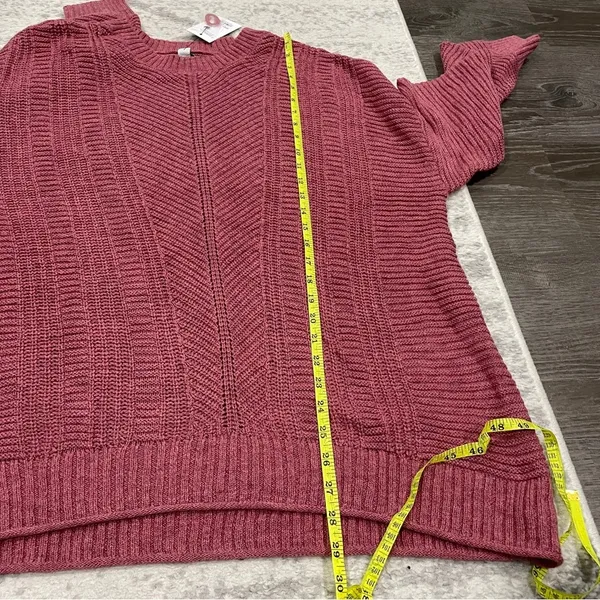 NWT Sonoma Pink Crew Neck Sweater - Image 10