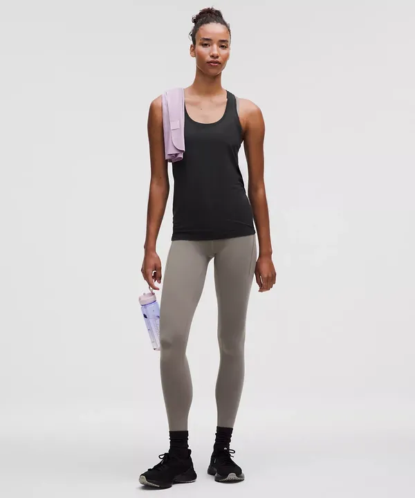 Lululemon black razor back tank top - Image 3