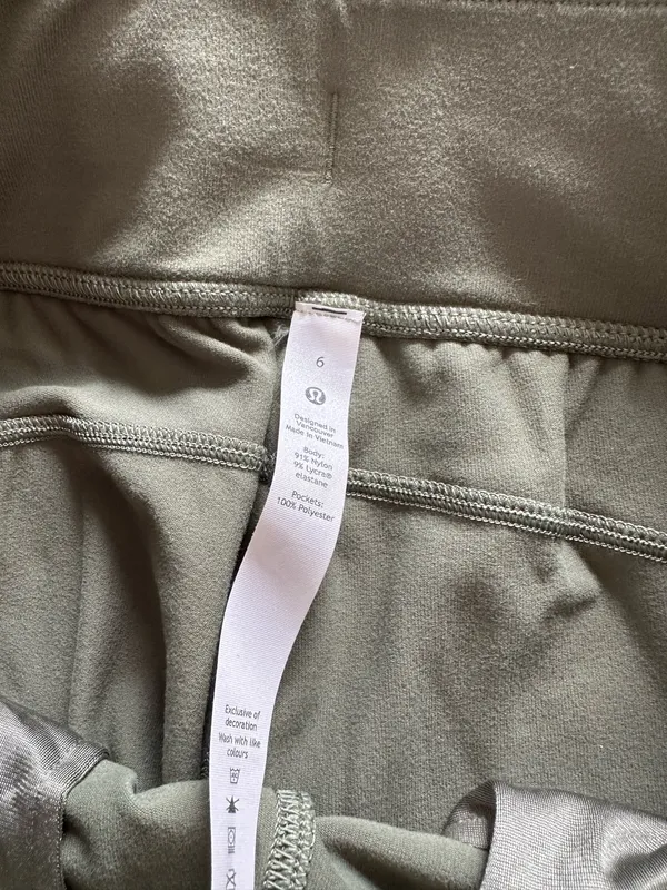 Lululemon Ready to Rulu High-Rise Jogger *7/8 Length Green Twill 6 - Image 5