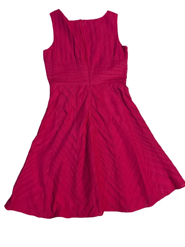Calvin Klein Fuchsia Fit-and-Flare Dress - Image 2