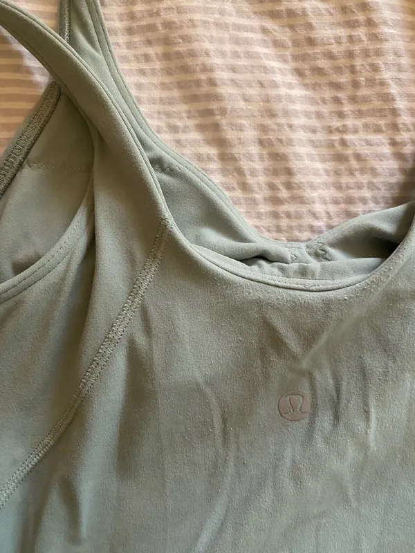 Lululemon Align Tank Silver Blue Top - Image 4