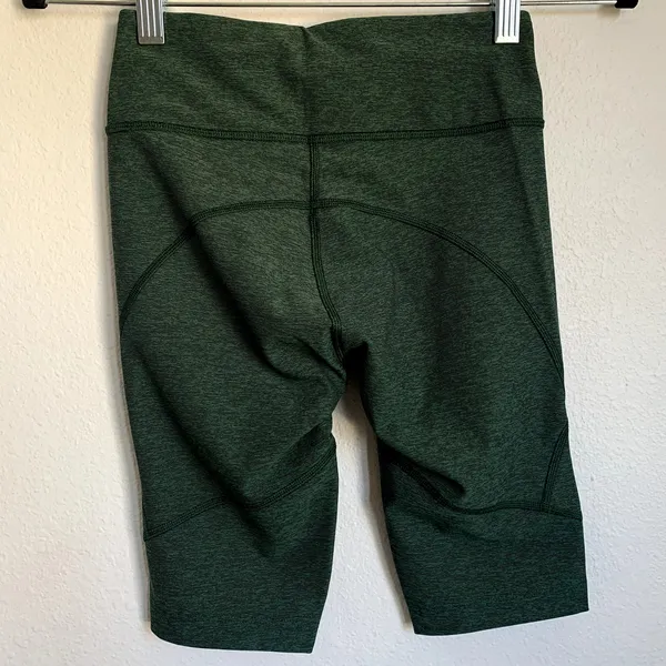 NWT Outdoor Voices‎ Double Time 10" Biker Shorts in Hunter Green - Image 3