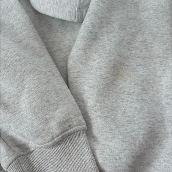 White Fox Boutique Grey Hoodie - Image 5