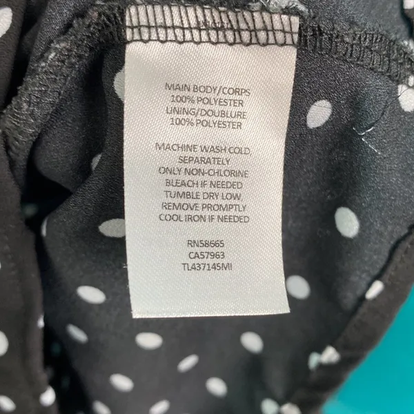 Leith Long Sleeve Polka Dot Top NWOT - Image 8