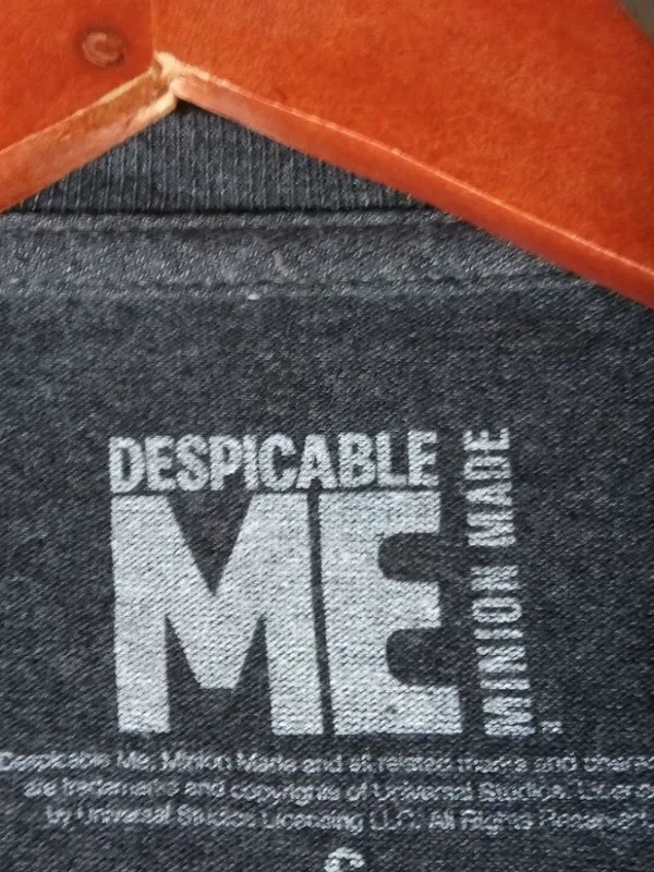Whaaat??? Despicable ME Minions Gray Top S - Image 4
