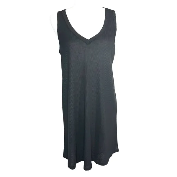 Z Supply Vagabond Ribbed Stretch Pullover Tank Top Shirt Dress‎ M Minimalist - Image 3