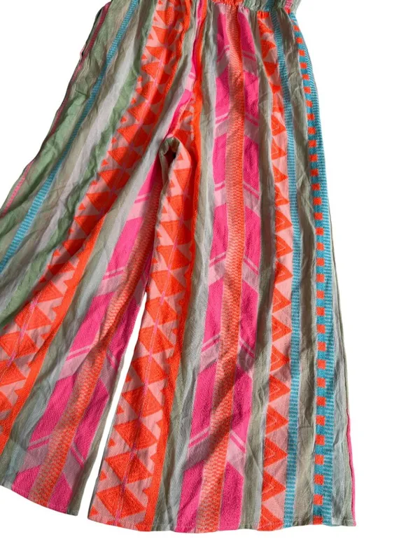 ELAN Strapless Multicolor Jumpsuit Size Large NEW NWT - Image 2