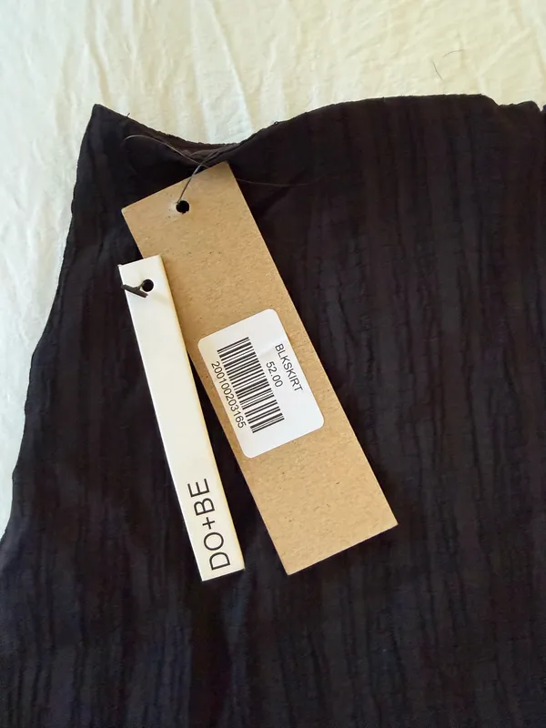 DO+BE Skirt Black - Image 3