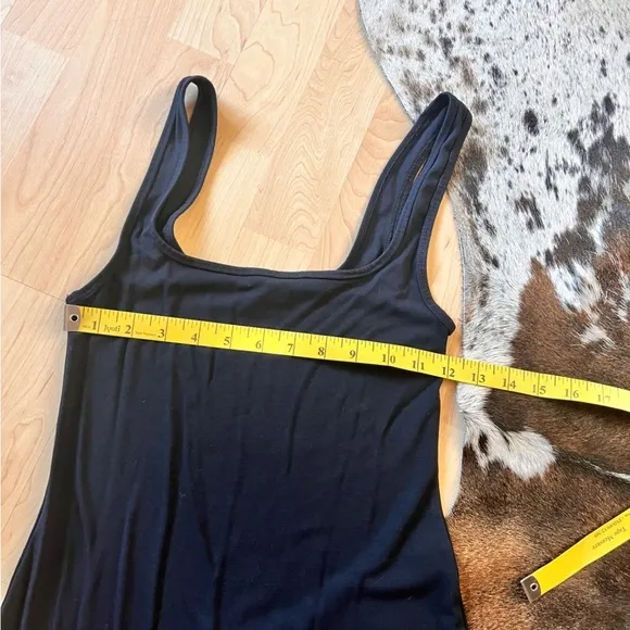 ARITZIA WILFRED Black Sleeveless‎ Mini Dress Flowy Size XS - Image 2