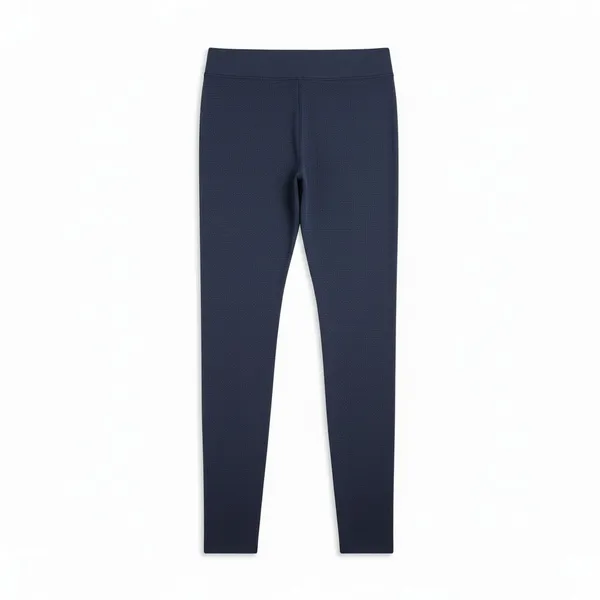 Athletic Works Womens Leggings Size L Blue Mid Rise Active Ankle Stretch Active - Image 2