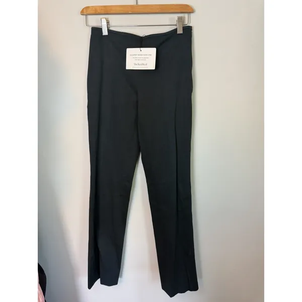 Emilio Pucci Pants Black Side Zip US Sz 6 - Image 3