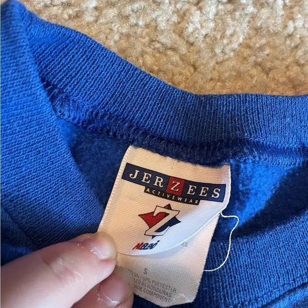 Vintage snowman 90s‎ y2k sweater Blue - Image 3