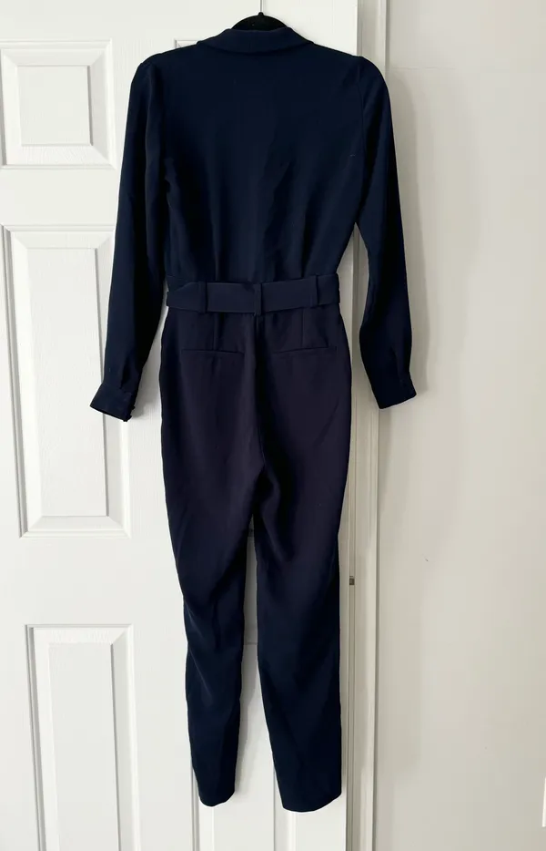 Heaven Long Sleeve Navy Jumpsuit, Size 34/US 2 - Image 12