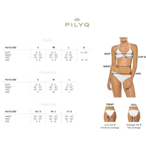 New. Pilyq sky blue lace bikini bottoms. Size small. Retails $76. NWOT - Image 9