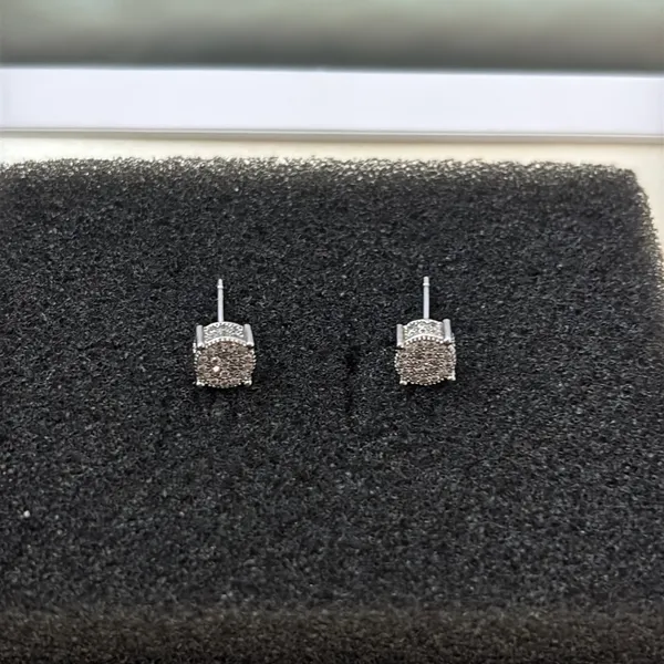 6mm Small CZ Stud Earrings for Men Women Streetwear Punk Hip Hop Unisex Earrings - Image 3