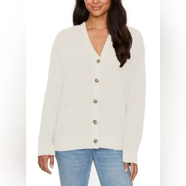 Hudson Los Angeles cotton button down cardigan nwt 100%cotton - Image 2